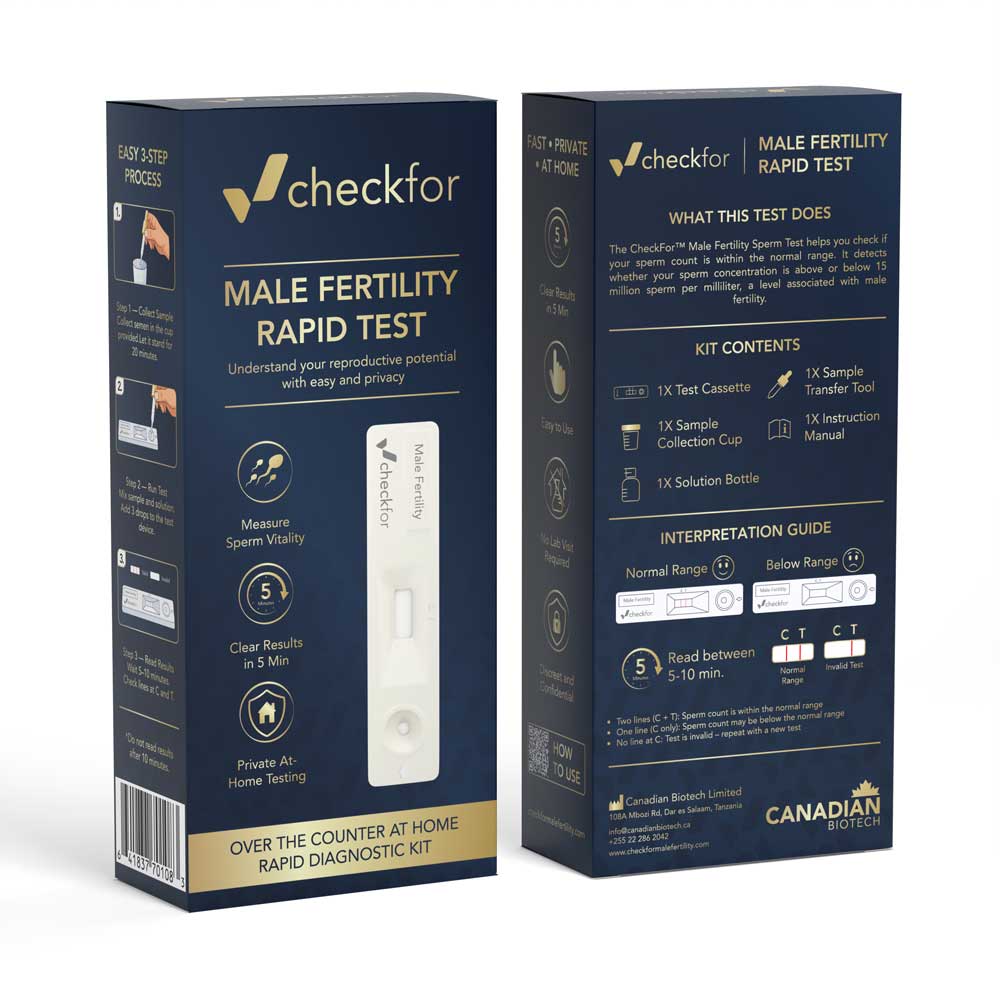 CheckFor Male Fertility cassette and what comes in the box.